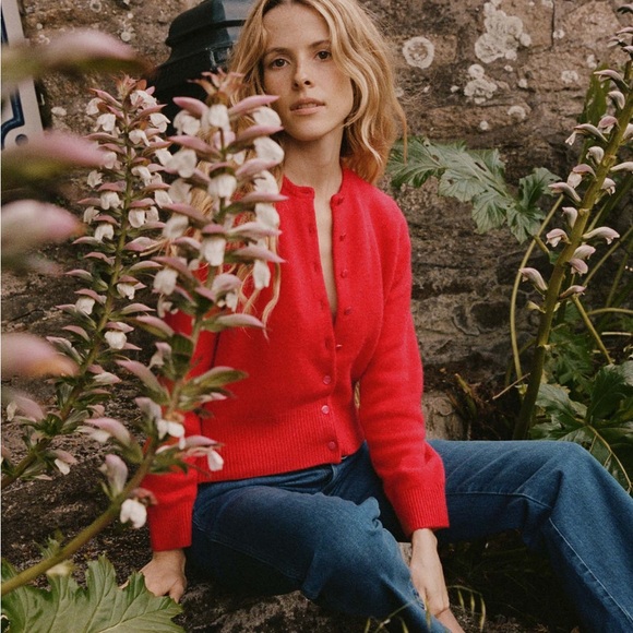 NWOT Doen Fairchild Cashmere Cardigan - Picture 3 of 8